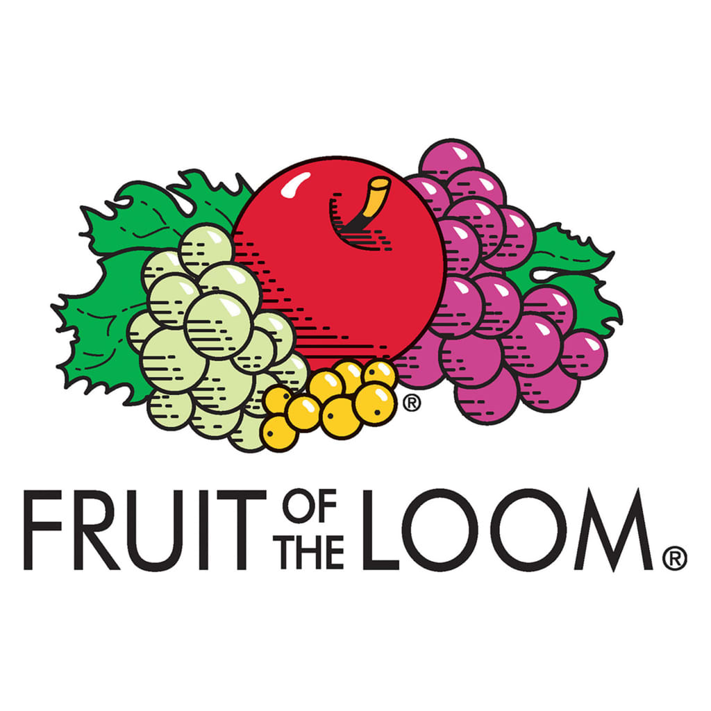 Fruit of the Loom Camisetas originales 5 uds rojo 3XL algodón