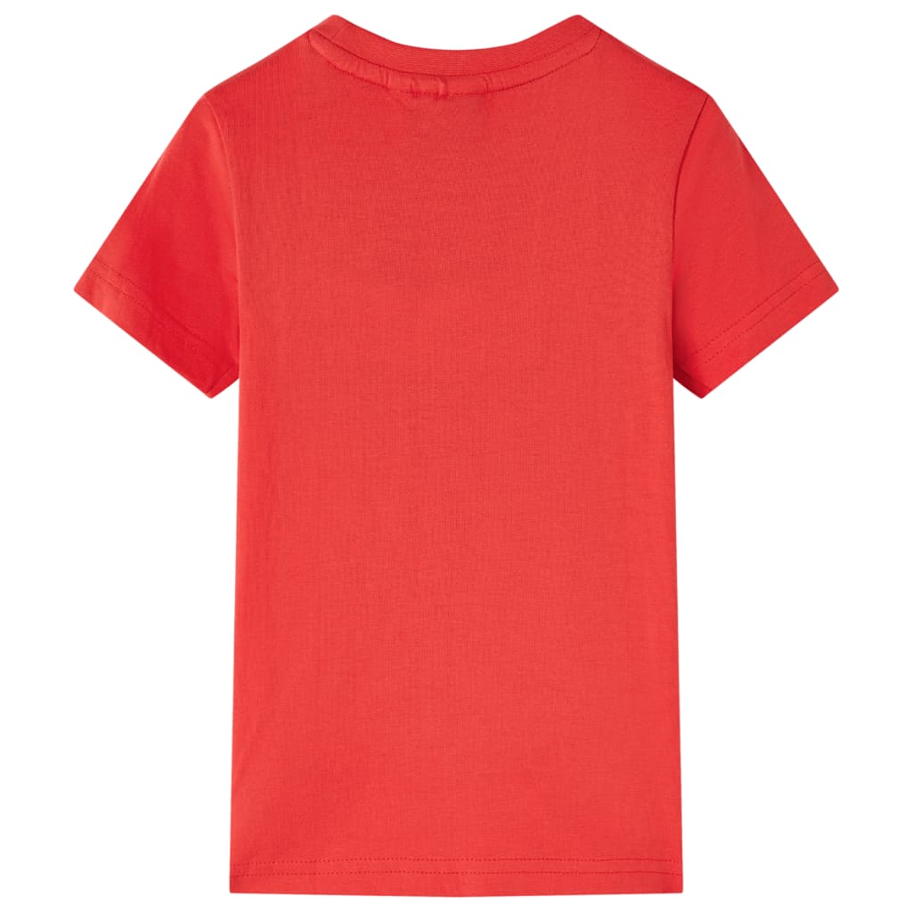 Camiseta infantil rojo 92