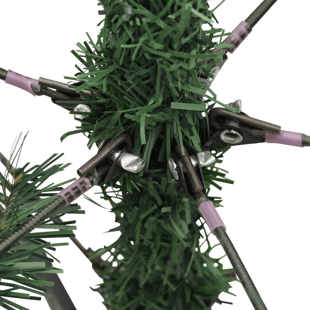vidaXL Árbol de Navidad artificial con piñas 180 cm