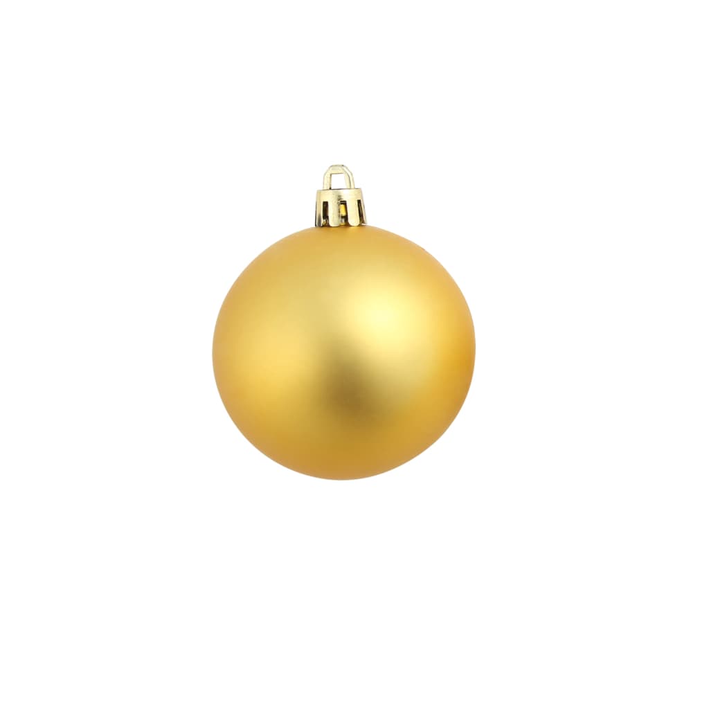 Bolas de Navidad 100 unidades plateado/dorado