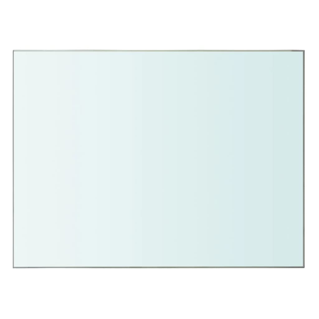 vidaXL Panel de estante vidrio claro 40x30 cm