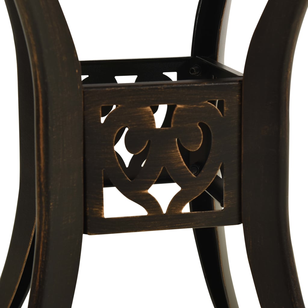 LUSSO CASADINO - Lusso Casadino - Tavolo Da Giardino Mocca 78x78x72 Cm