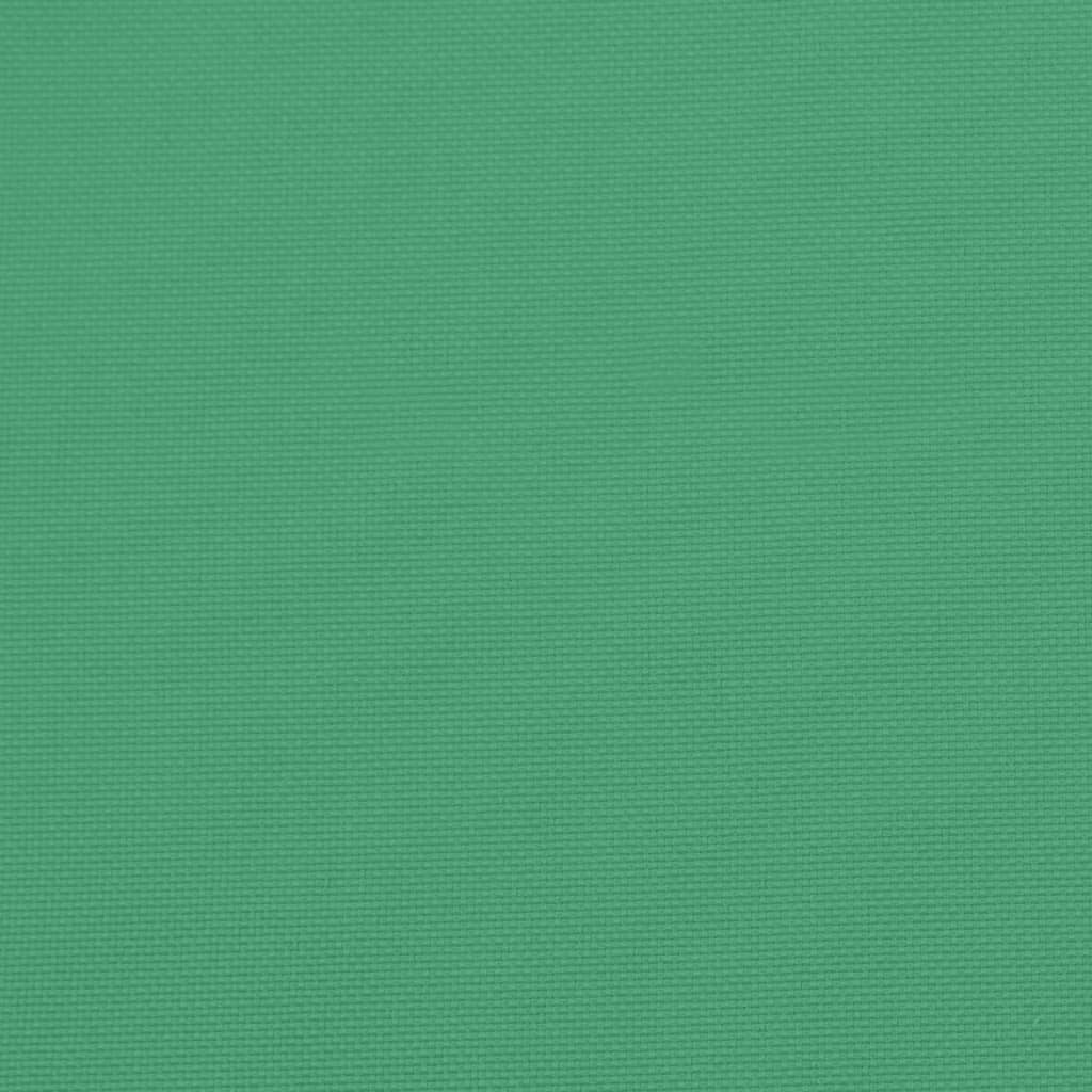 vidaXL Cojín de banco de jardín tela Oxford verde 180x50x3 cm