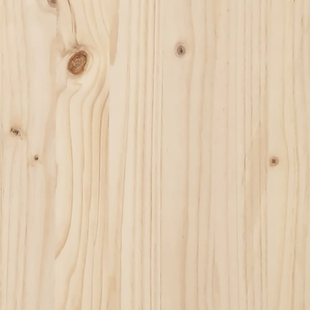 vidaXL Compostador de madera maciza de pino 82,5x82,5x99,5 cm