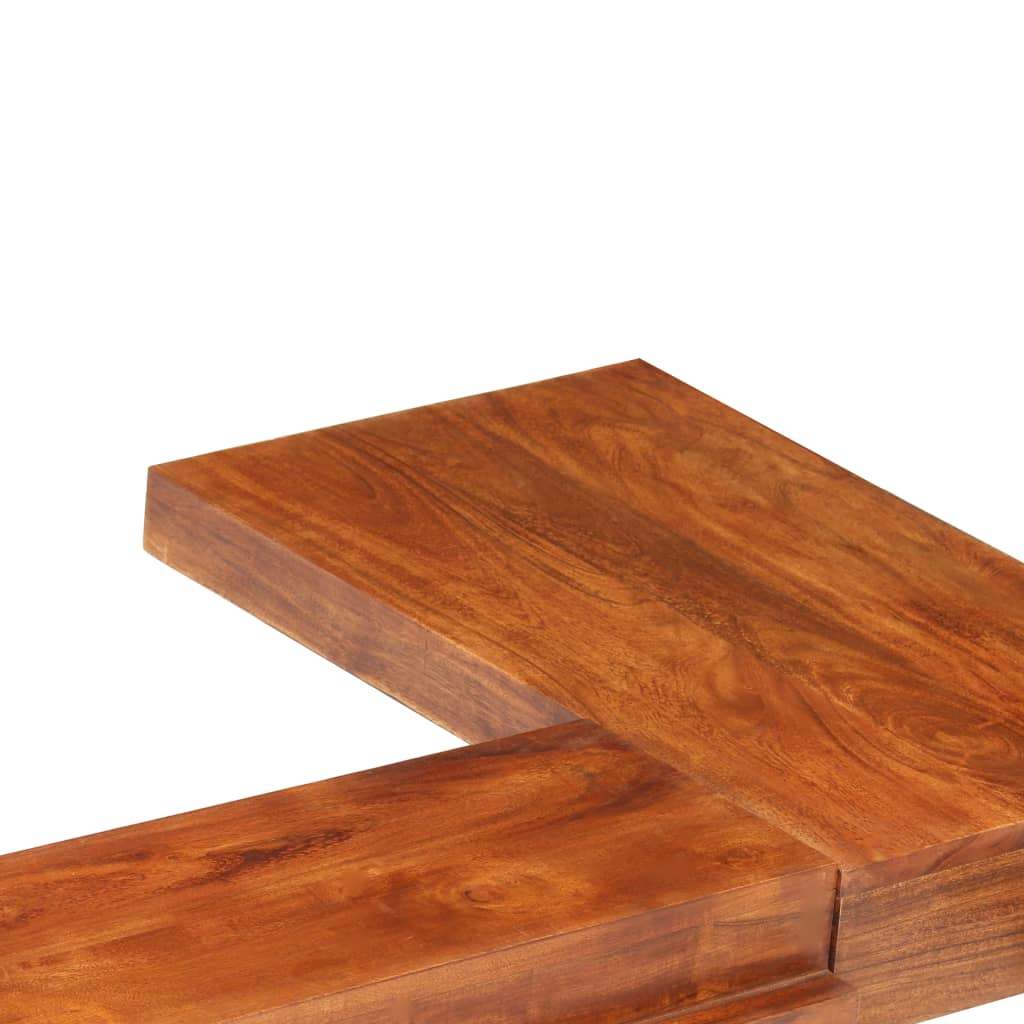 vidaXL Estructura para futón japonés madera maciza de acacia 200x200 cm