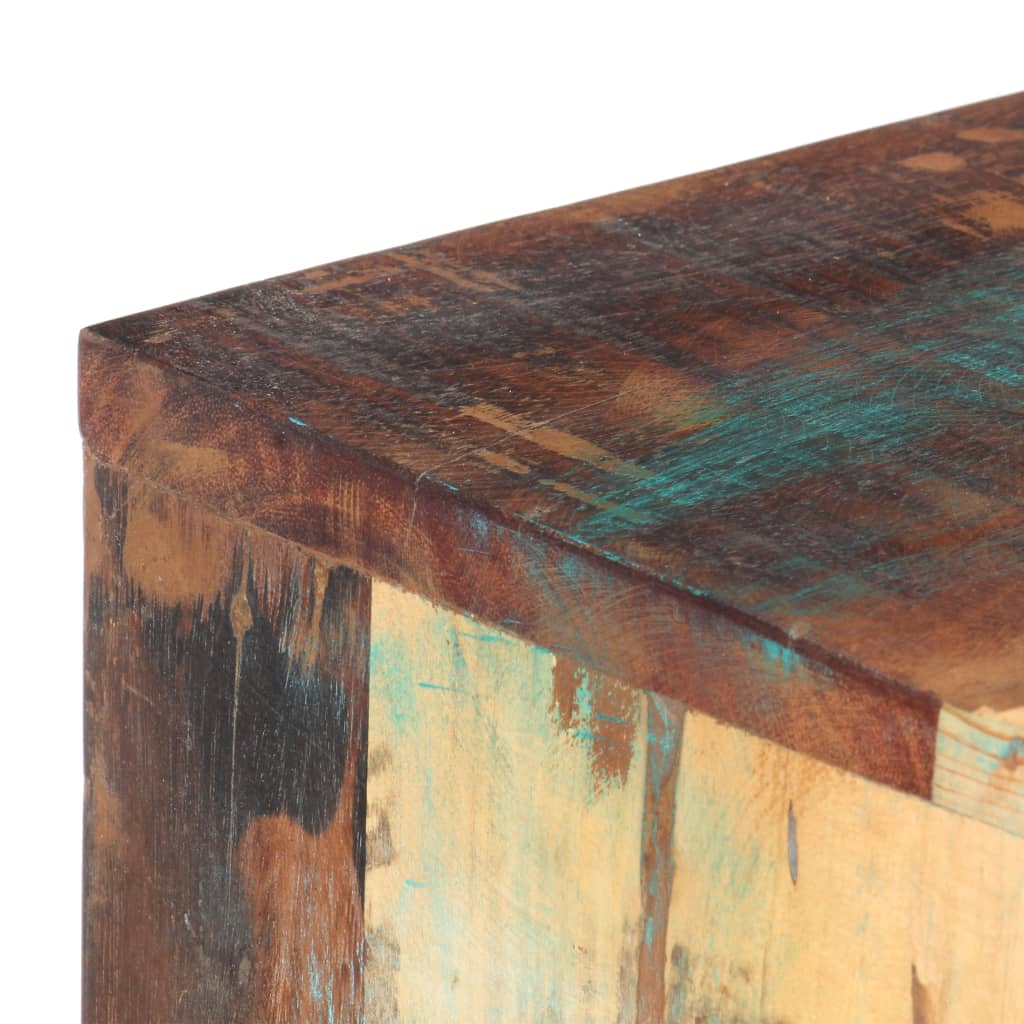 vidaXL Escritorio de madera maciza reciclada 118x48x75 cm
