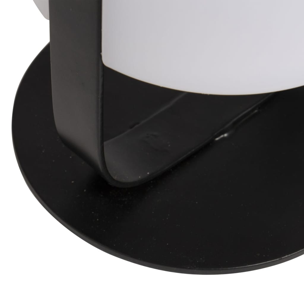 Bo-Camp Lámpara de mesa LED Helms blanco y negro