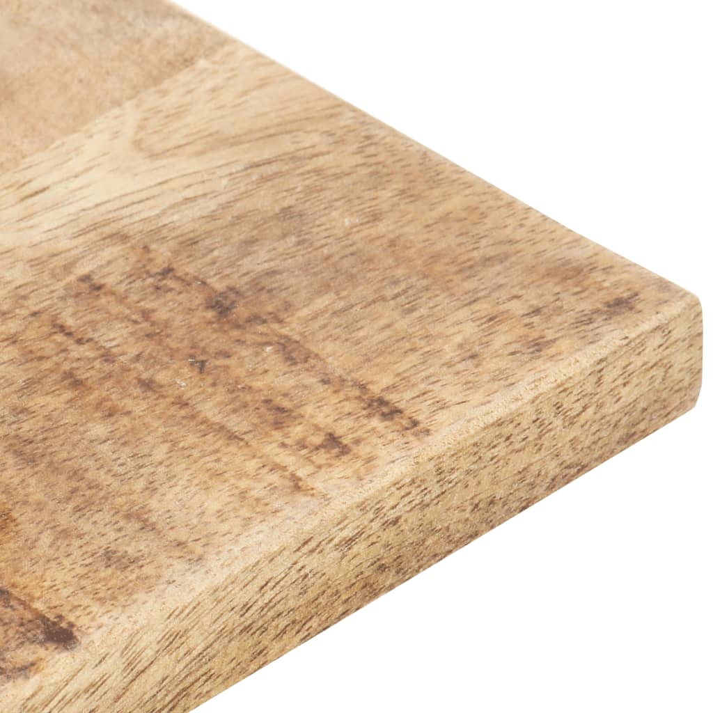 vidaXL Superficie de mesa madera maciza de mango 15-16 mm 90x70 cm