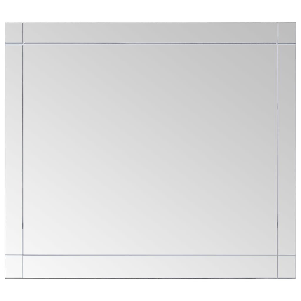 vidaXL Espejo de pared vidrio 100x60 cm
