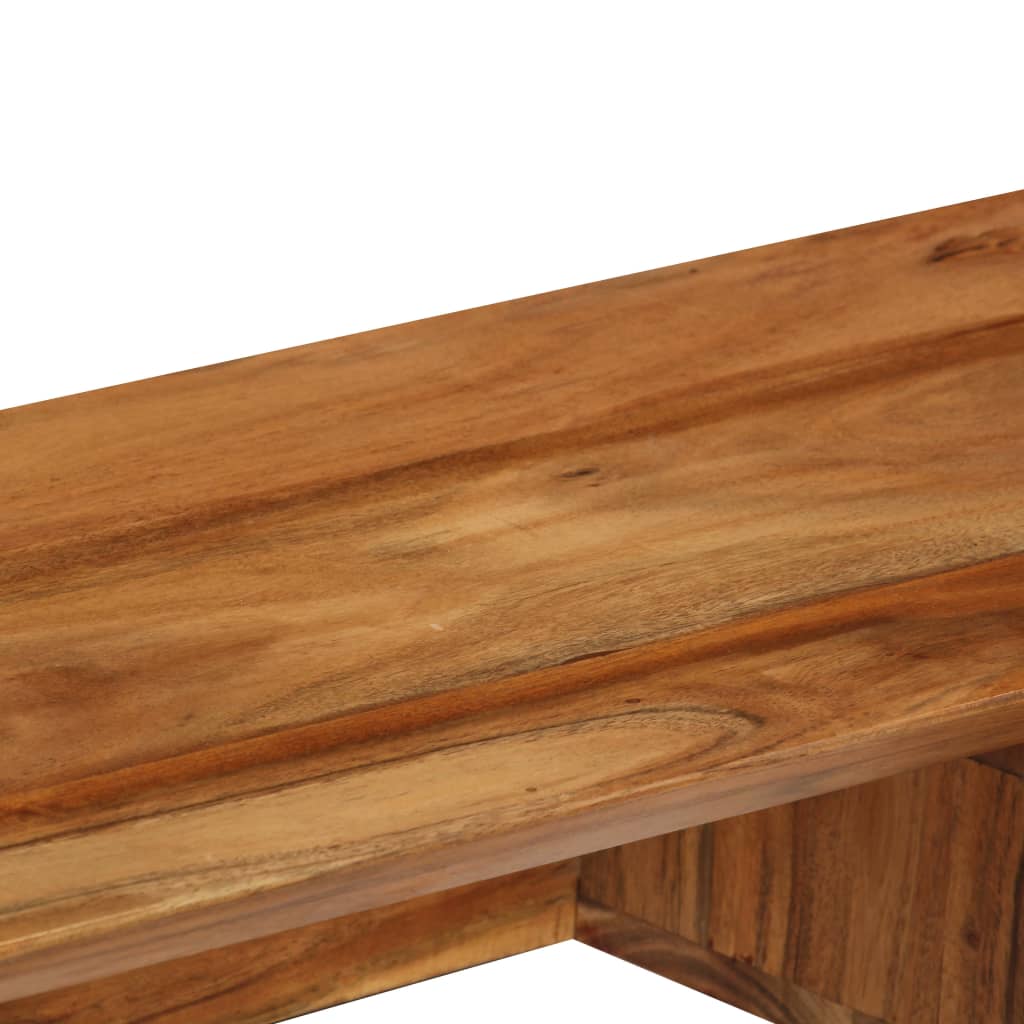 vidaXL Mueble para la TV madera maciza de acacia 115x35x46 cm