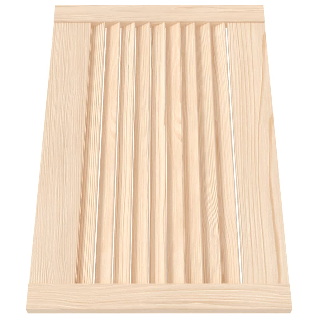 vidaXL Puerta de armario de lamas madera de pino maciza 39,5x59,4 cm