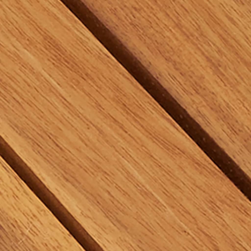 vidaXL Baldosa de terraza patrón vertical 20 uds madera acacia 30x30cm