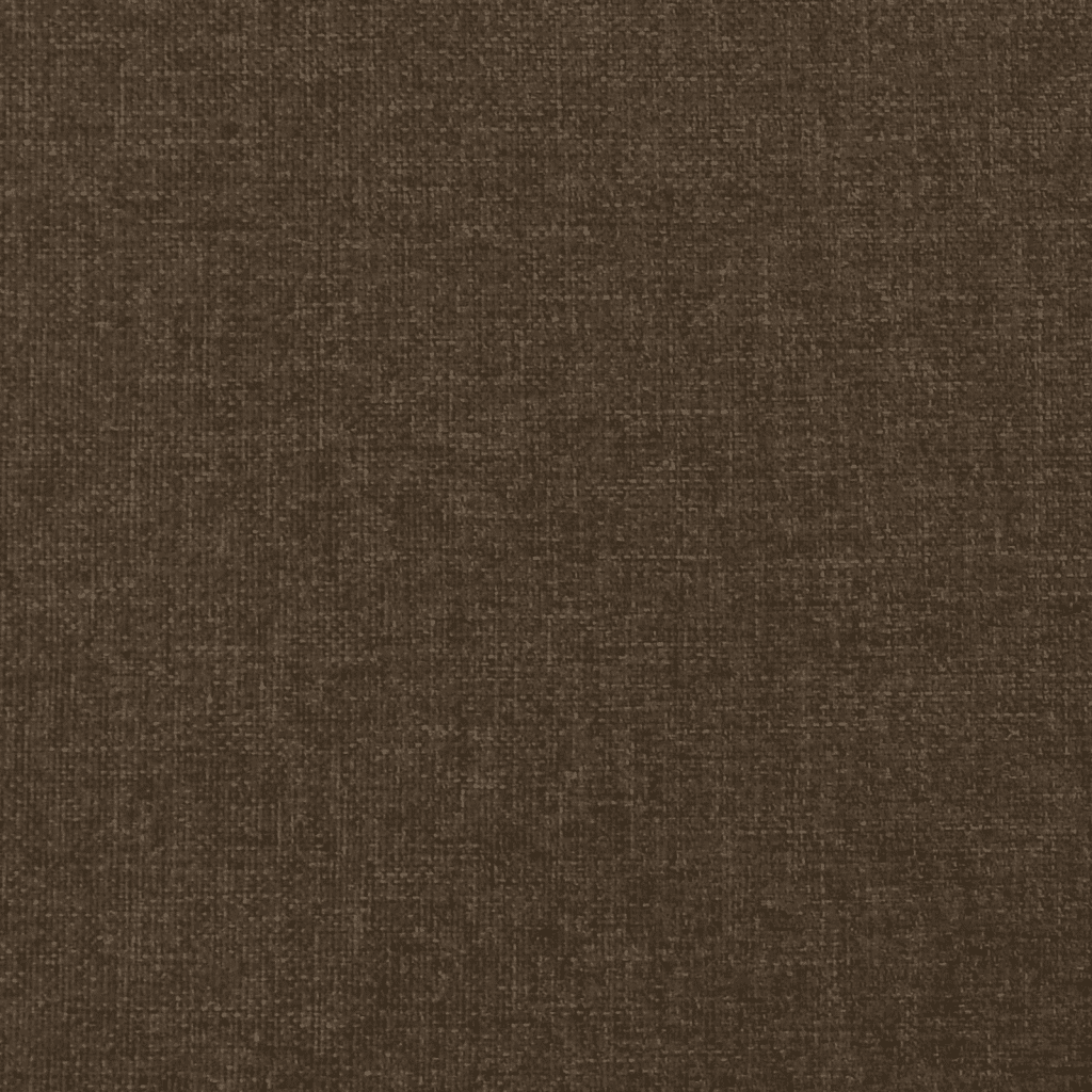 vidaXL Cama box spring con colchón tela marrón oscuro 160x200 cm