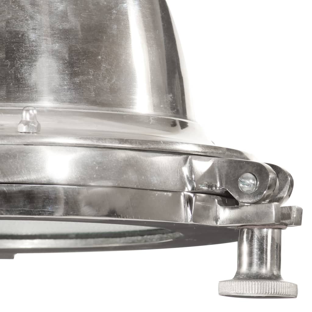 vidaXL Lámpara colgante de aluminio 25x25x136 cm