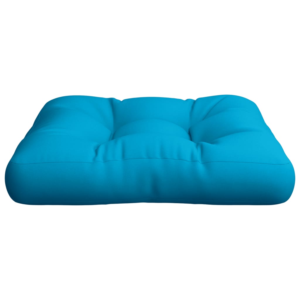vidaXL Cojín para sofá de palets azul 60x60x10 cm