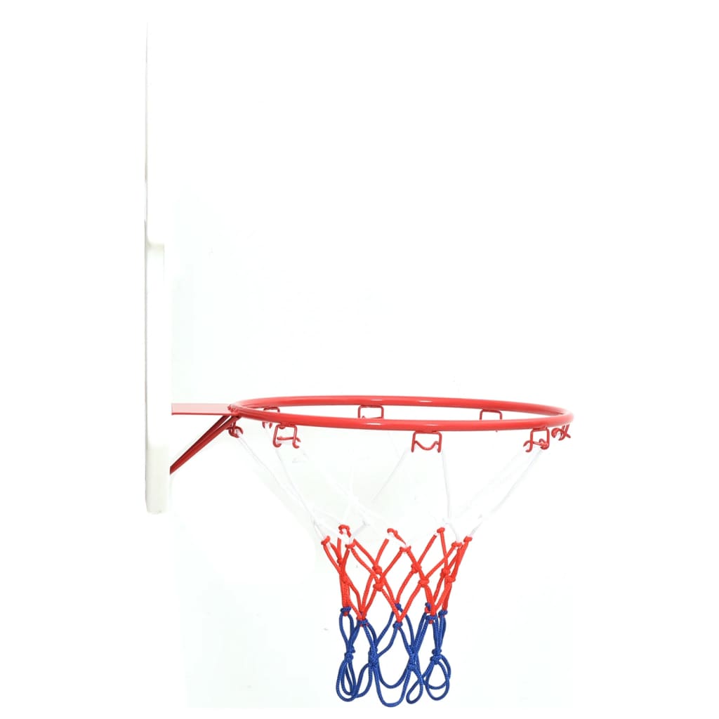 vidaXL Set de canasta baloncesto de pared 5 pzas 66x44,5 cm