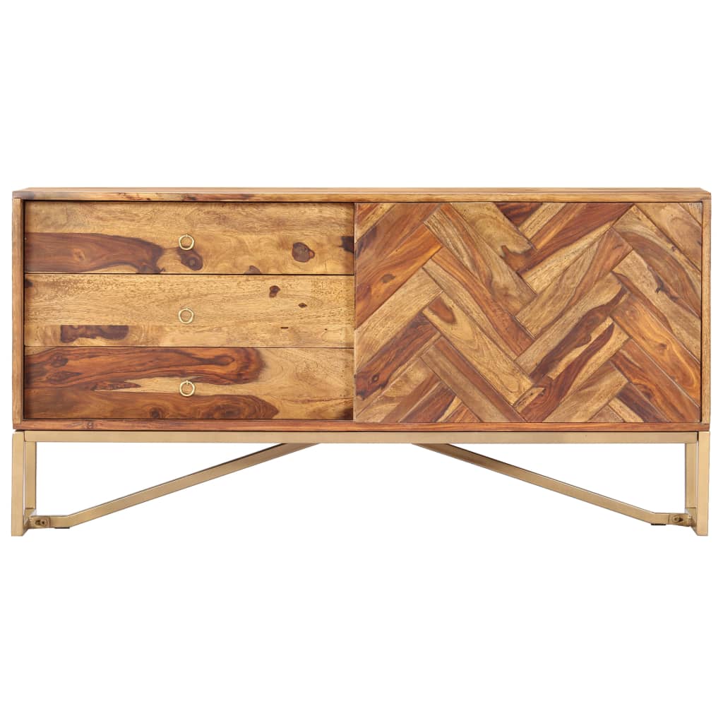 vidaXL Aparador de madera maciza de sheesham 118x30x60 cm