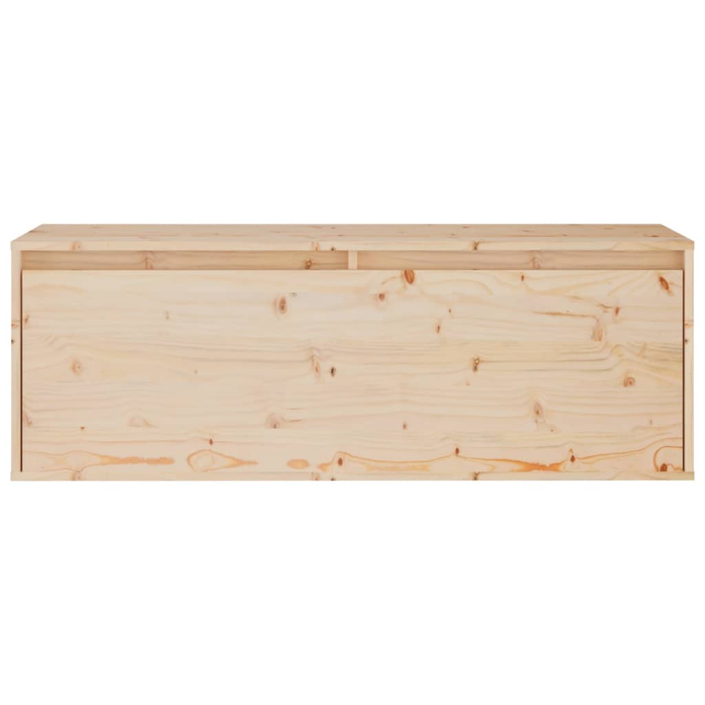 vidaXL Muebles para TV 2 piezas madera maciza de pino