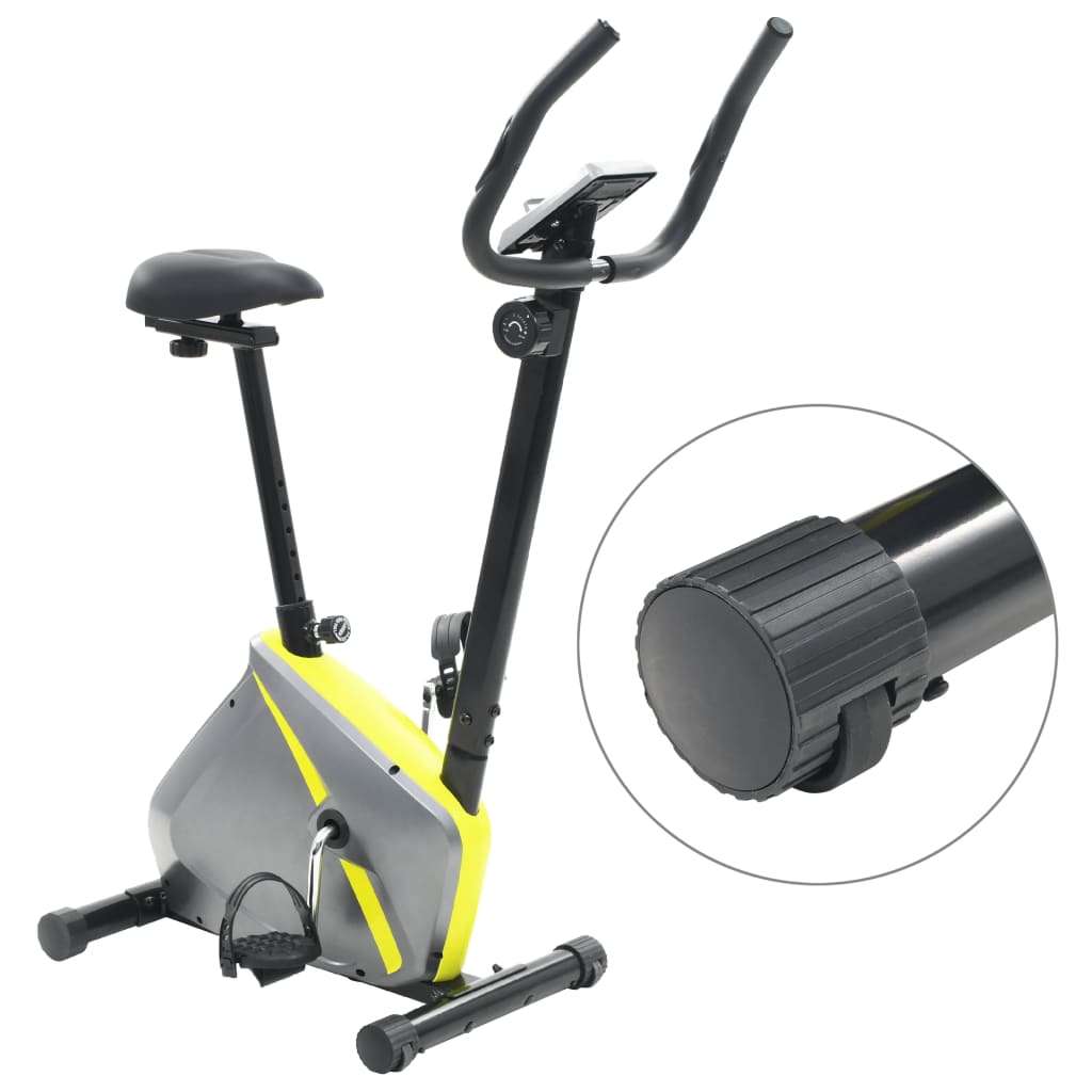 vidaXL Bicicleta estática magnética con pulsómetro