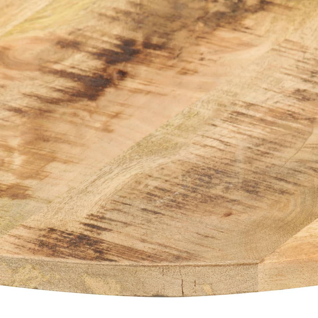 vidaXL Superficie de mesa redonda madera maciza de mango 15-16 mm 40cm