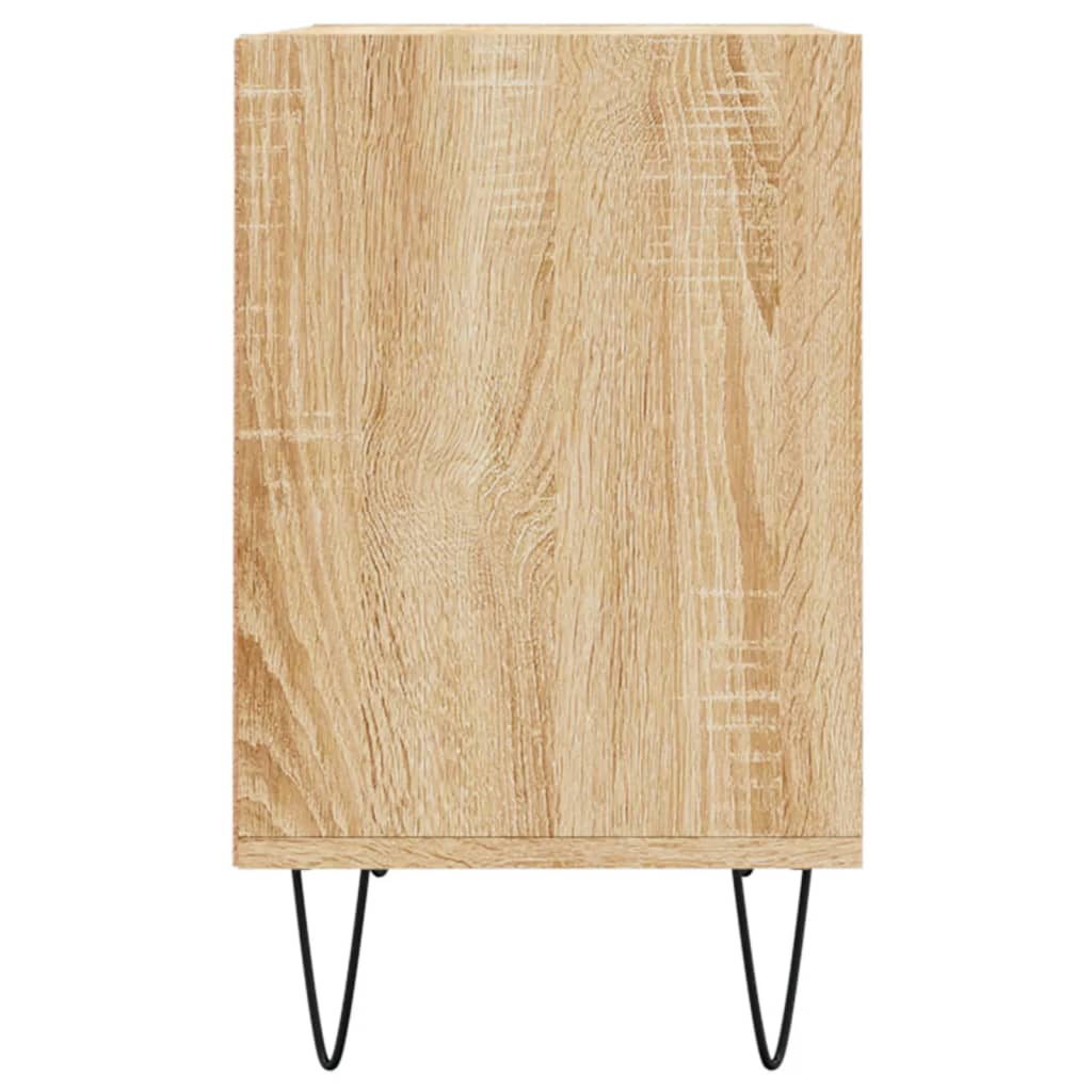 vidaXL Mueble de TV madera de ingeniería roble Sonoma 69,5x30x50 cm
