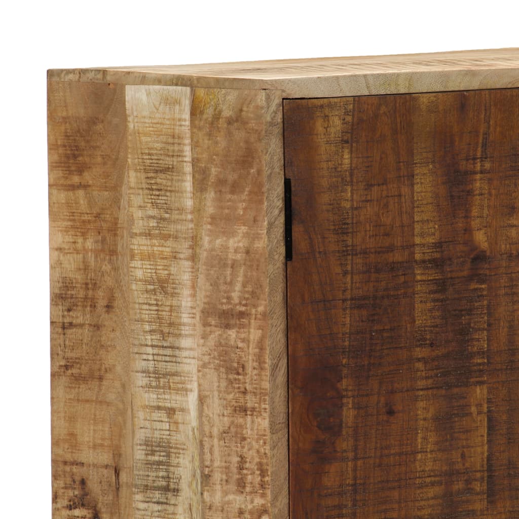 vidaXL Aparador de madera maciza de mango 88x30x73 cm