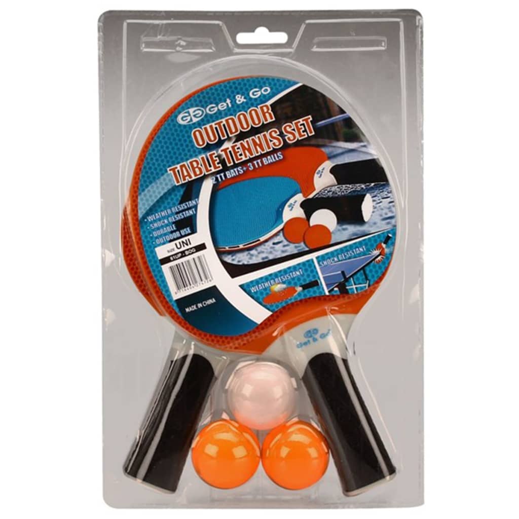 Get&Go set de tenis de mesa azul / naranja / gris claro 61UP