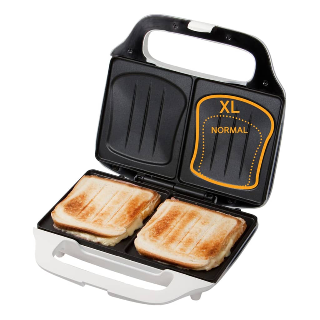 Sandwichera XL DOMO 900 W blanca DO9056C
