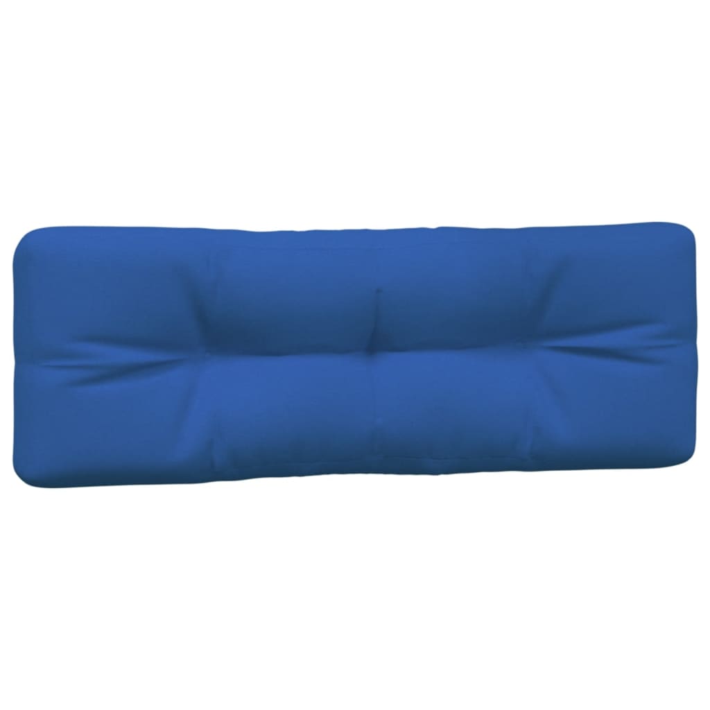 vidaXL Cojines para sofá de palets 5 unidades tela azul royal