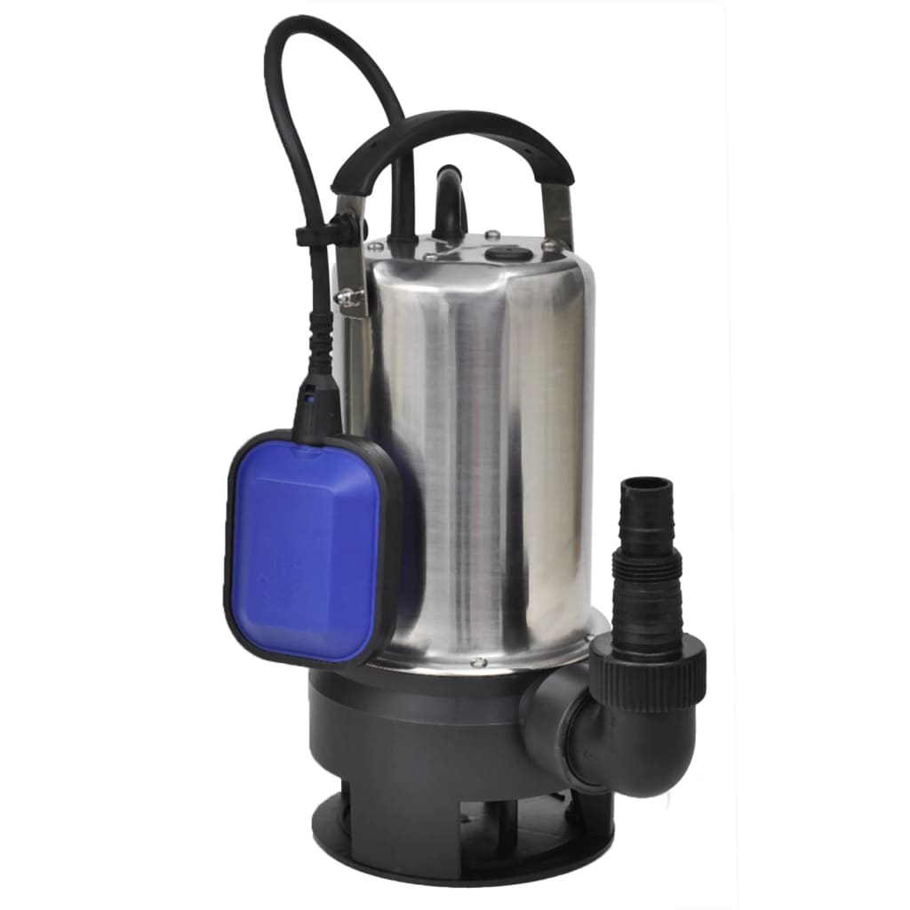vidaXL Bomba sumergible de agua sucia 1100 W 16500 L/h