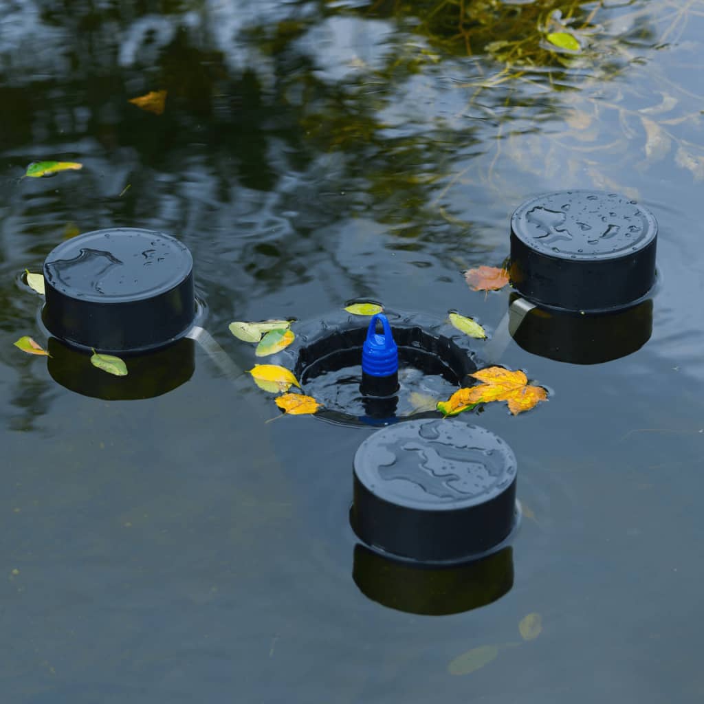 Ubbink Fuente de estanque y skimmer flotante SkimMax