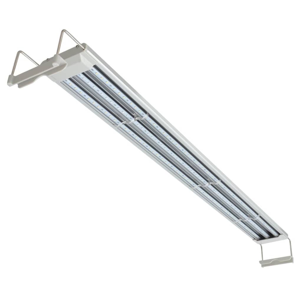 vidaXL Lámpara LED de acuario 120-130 cm aluminio IP67