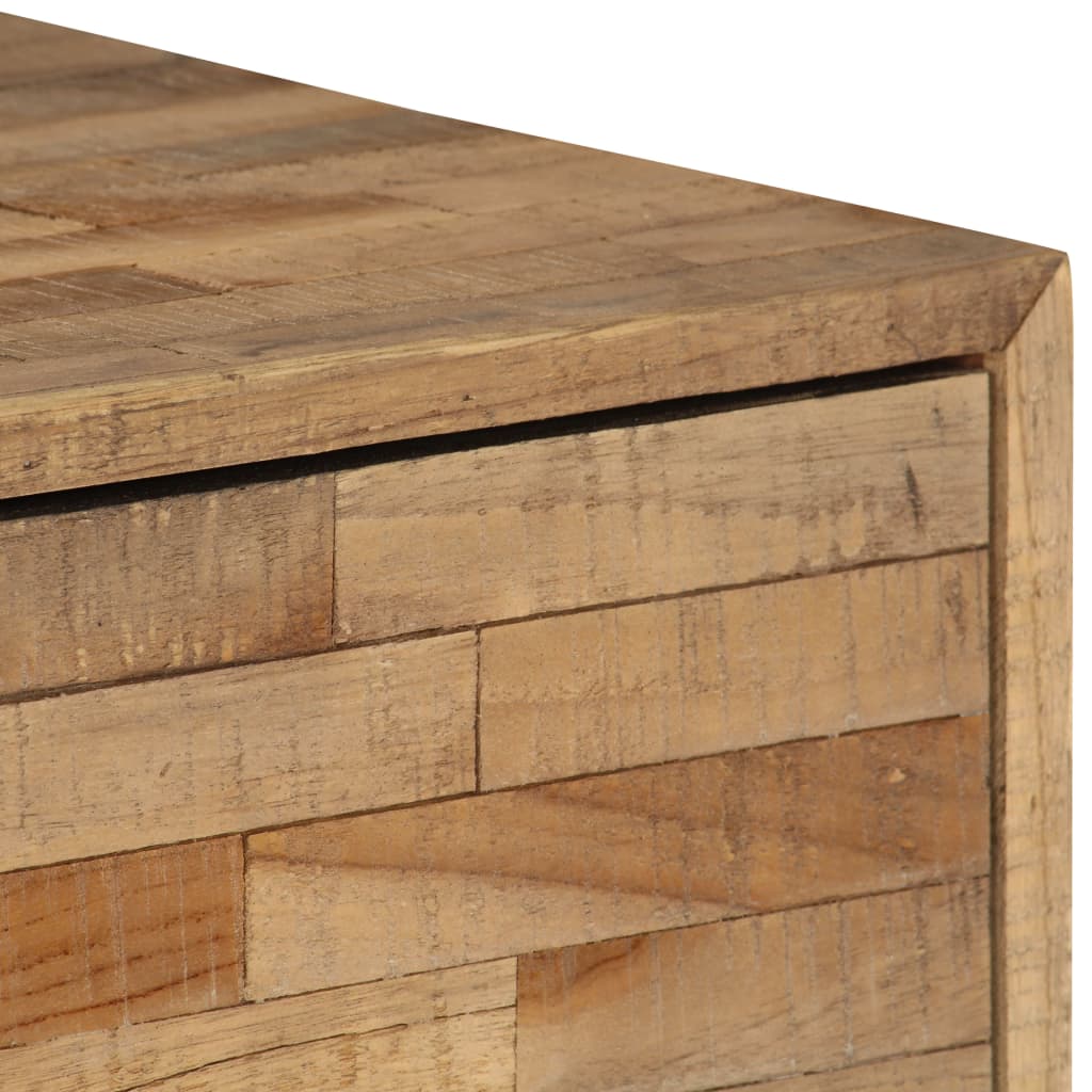 vidaXL Aparador de madera de teca reciclada 60x30x75 cm
