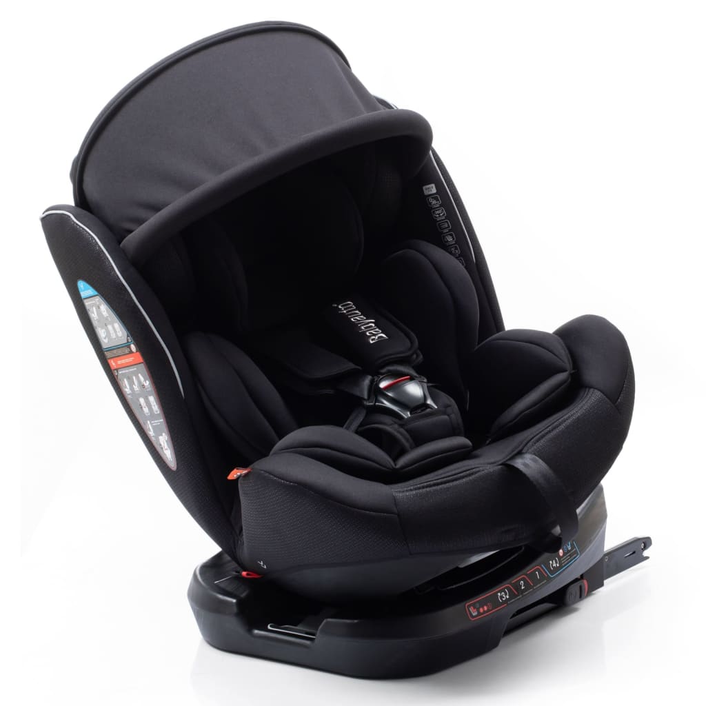Babyauto Silla para coche de bebé Biro D Fix 0 + 1 + 2 + 3 negro