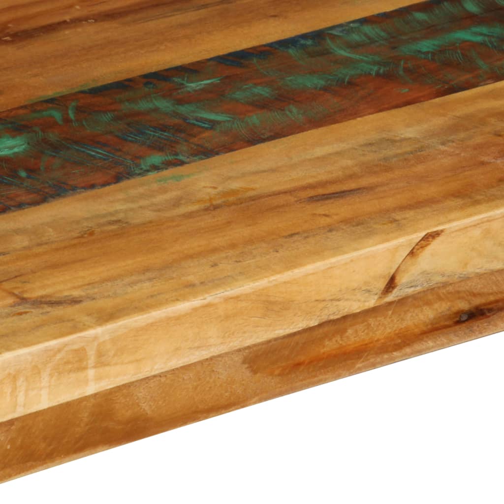 vidaXL Mesa consola madera maciza reciclada 120x35x76 cm