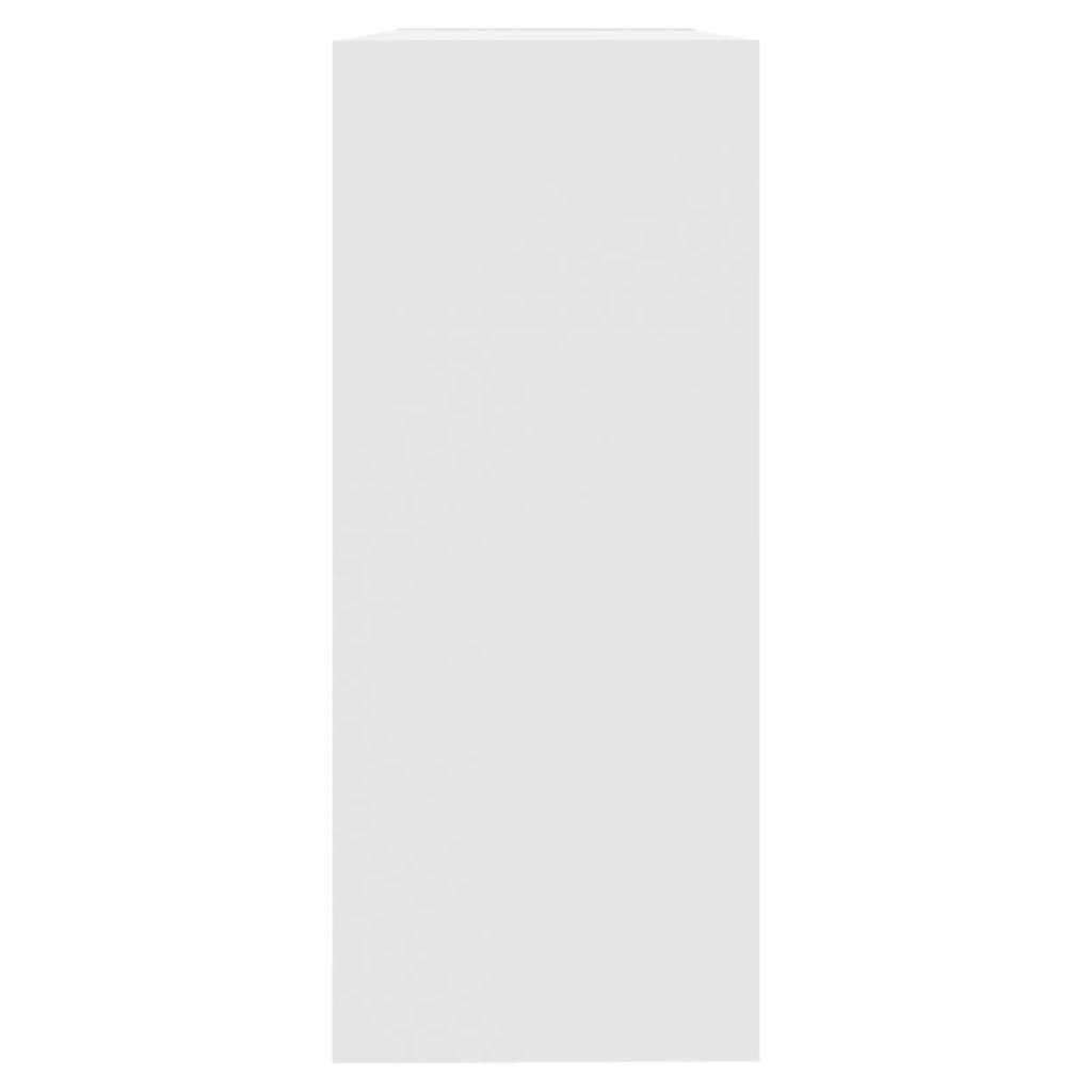 vidaXL Estantería/divisor de espacios blanco 100x30x72 cm