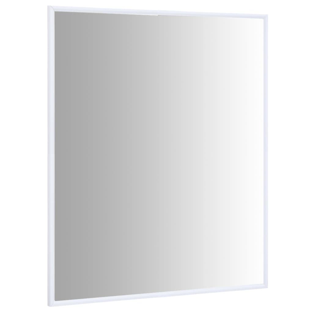 vidaXL Espejo blanco 80x60 cm