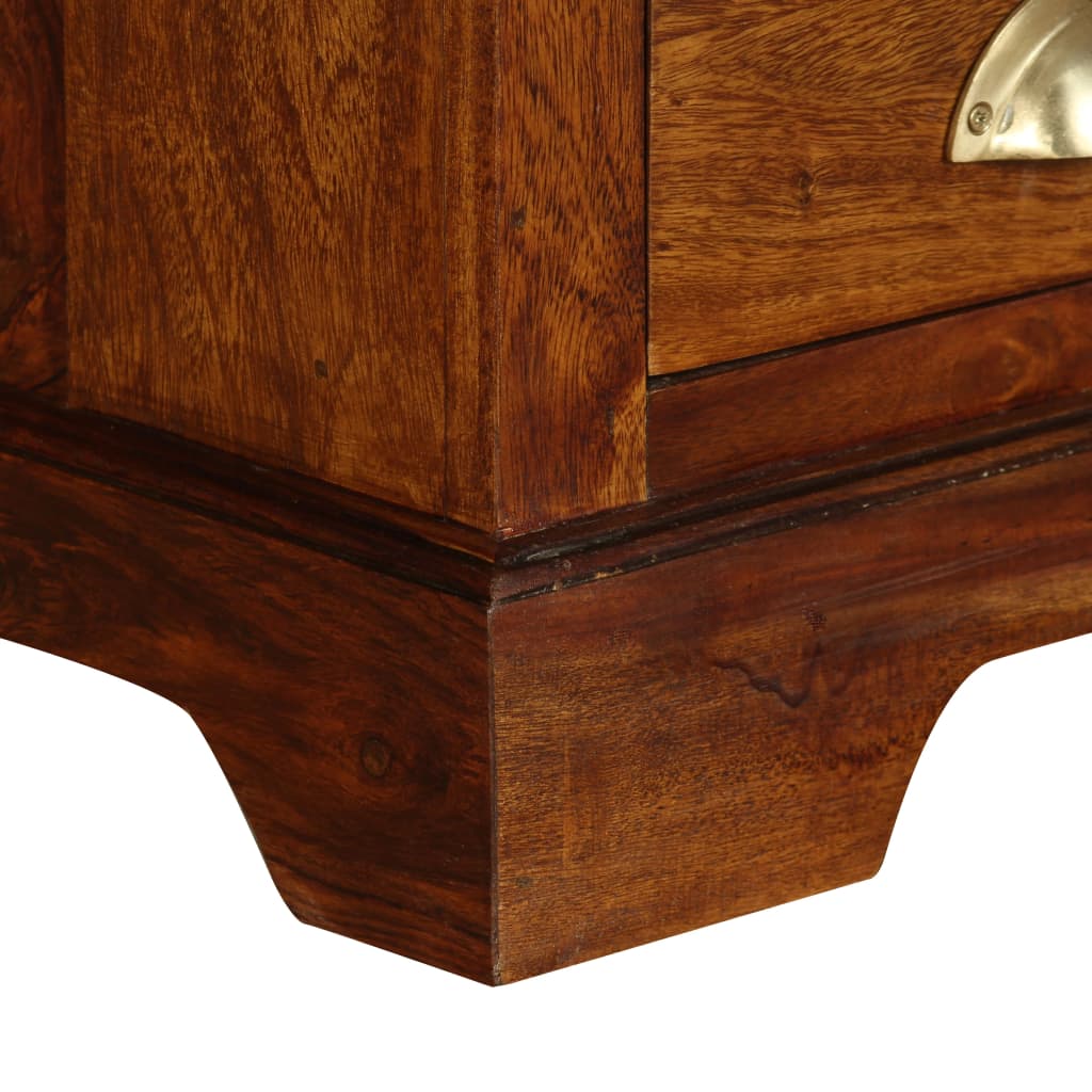 vidaXL Mueble de TV de madera maciza de sheesham 120x40x30 cm