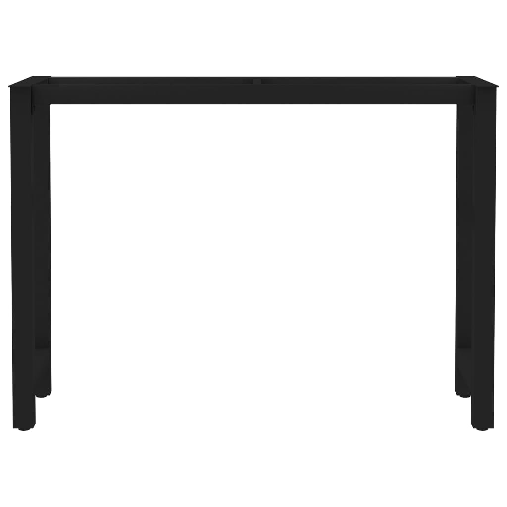 vidaXL Estructura de mesa de comedor en forma de H 100x40x72 cm