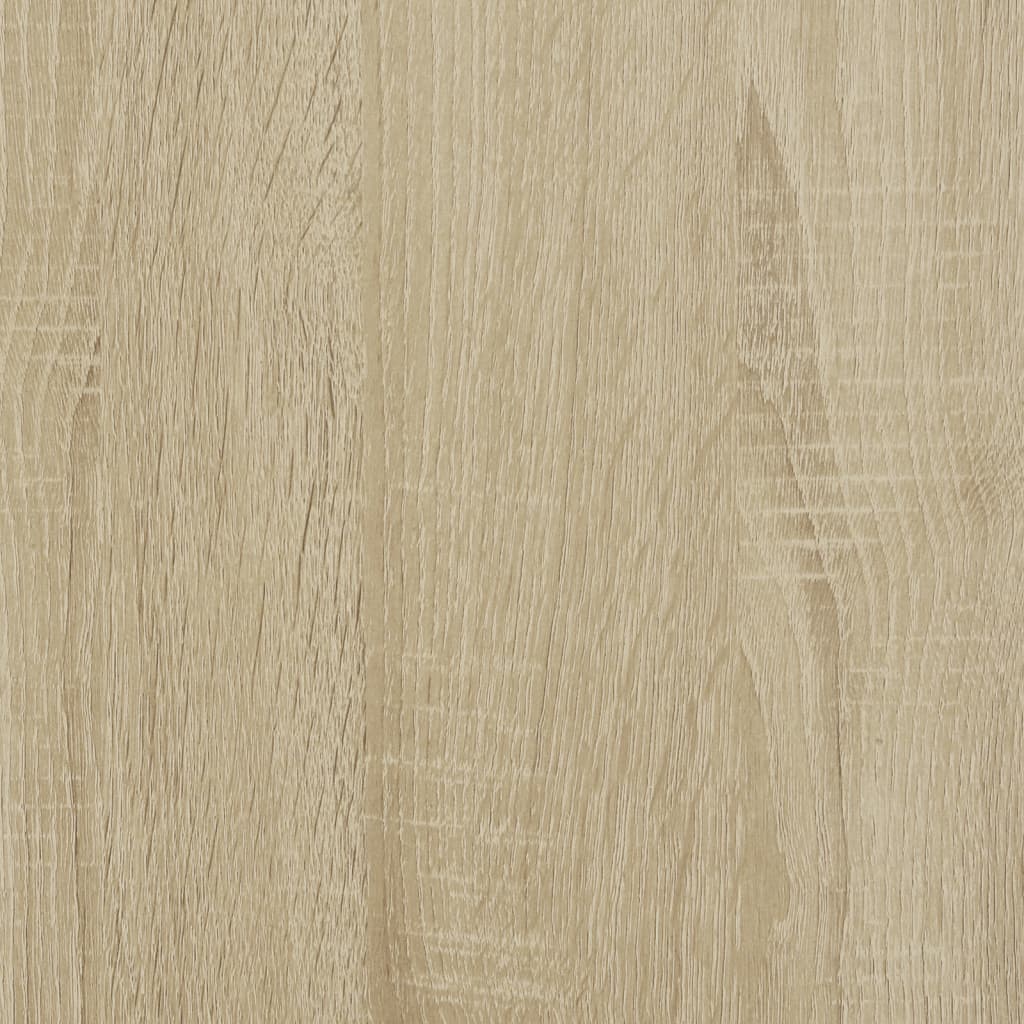 vidaXL Zapatero de madera de ingeniería roble Sonoma 80x42x69 cm