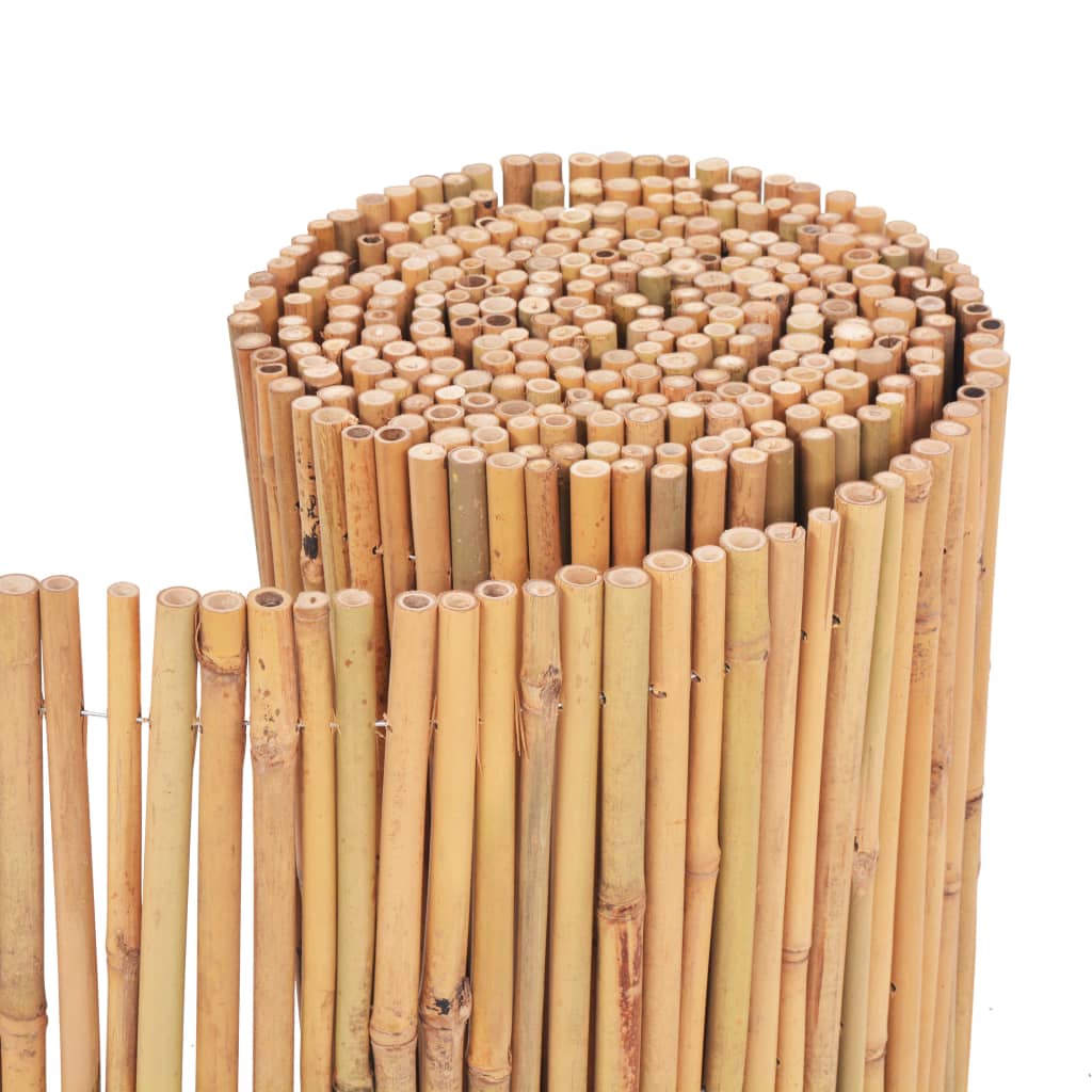 vidaXL Valla de bambú 500x50 cm