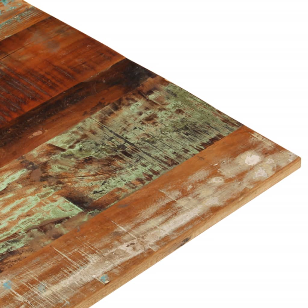 vidaXL Tablero de mesa rectangular madera maciza 70x80 cm 15-16 mm