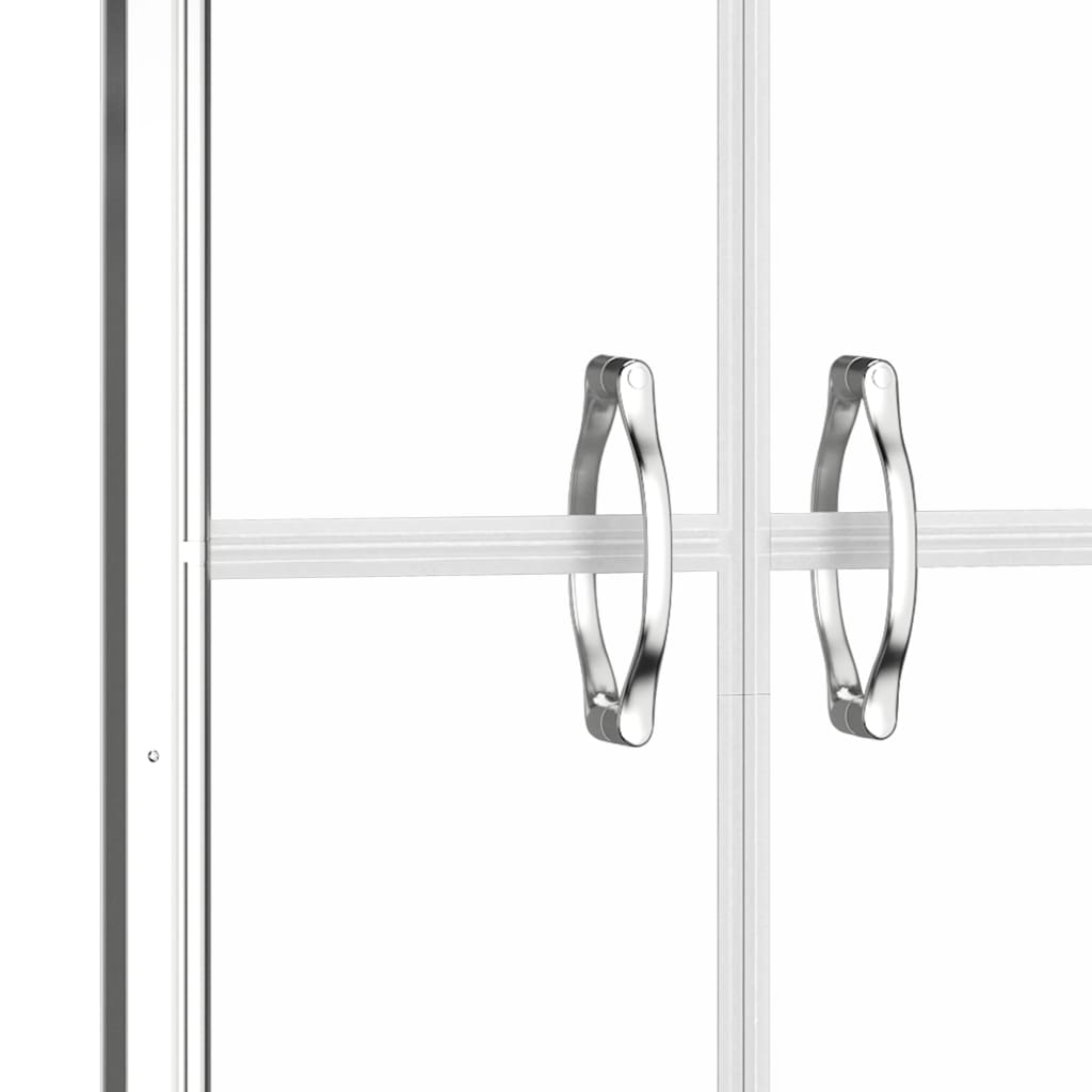 vidaXL Puerta de ducha transparente ESG 76x190 cm