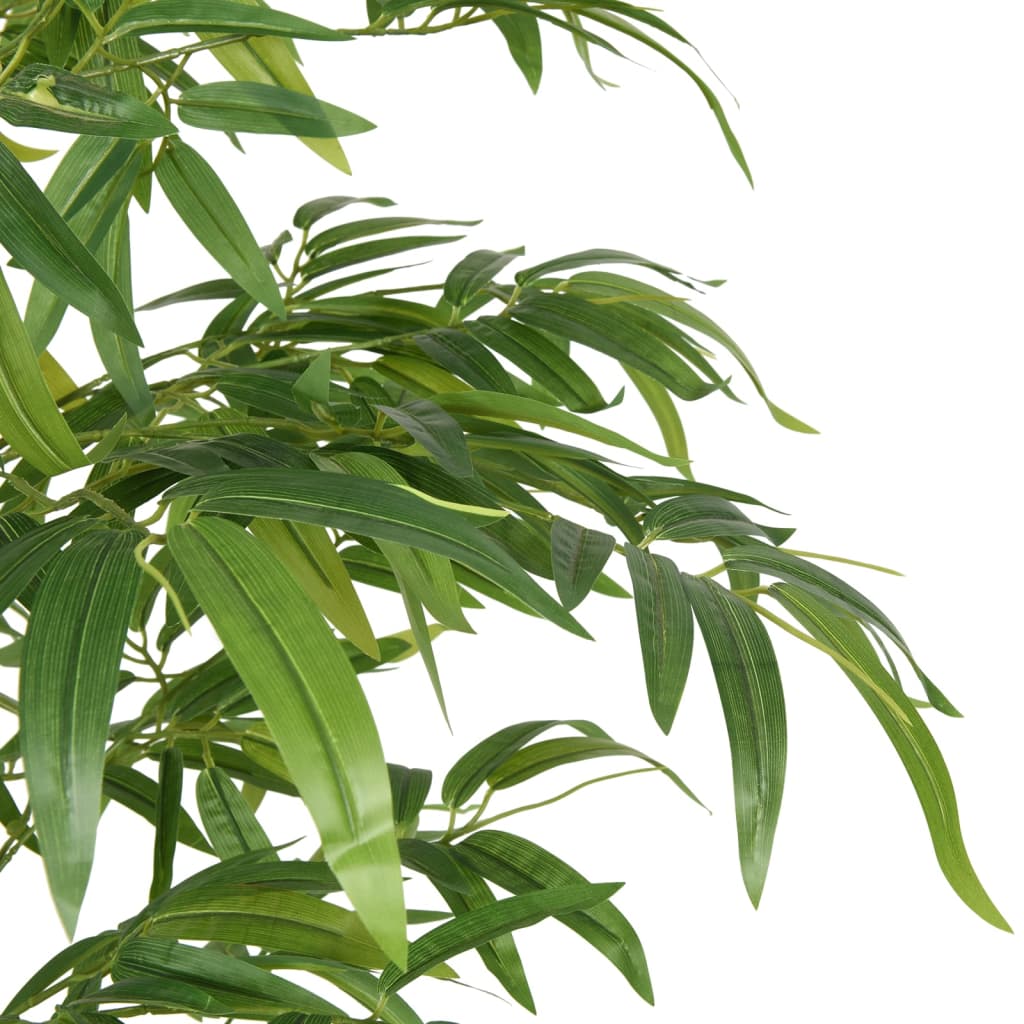 vidaXL Árbol de bambú artificial con 240 hojas verde 80 cm