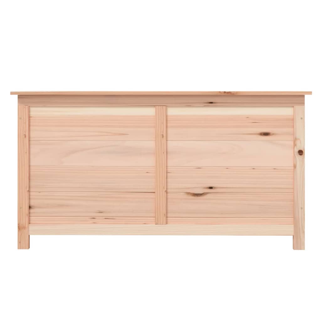 vidaXL Baúl para cojines madera de abeto maciza 100x50x56 cm