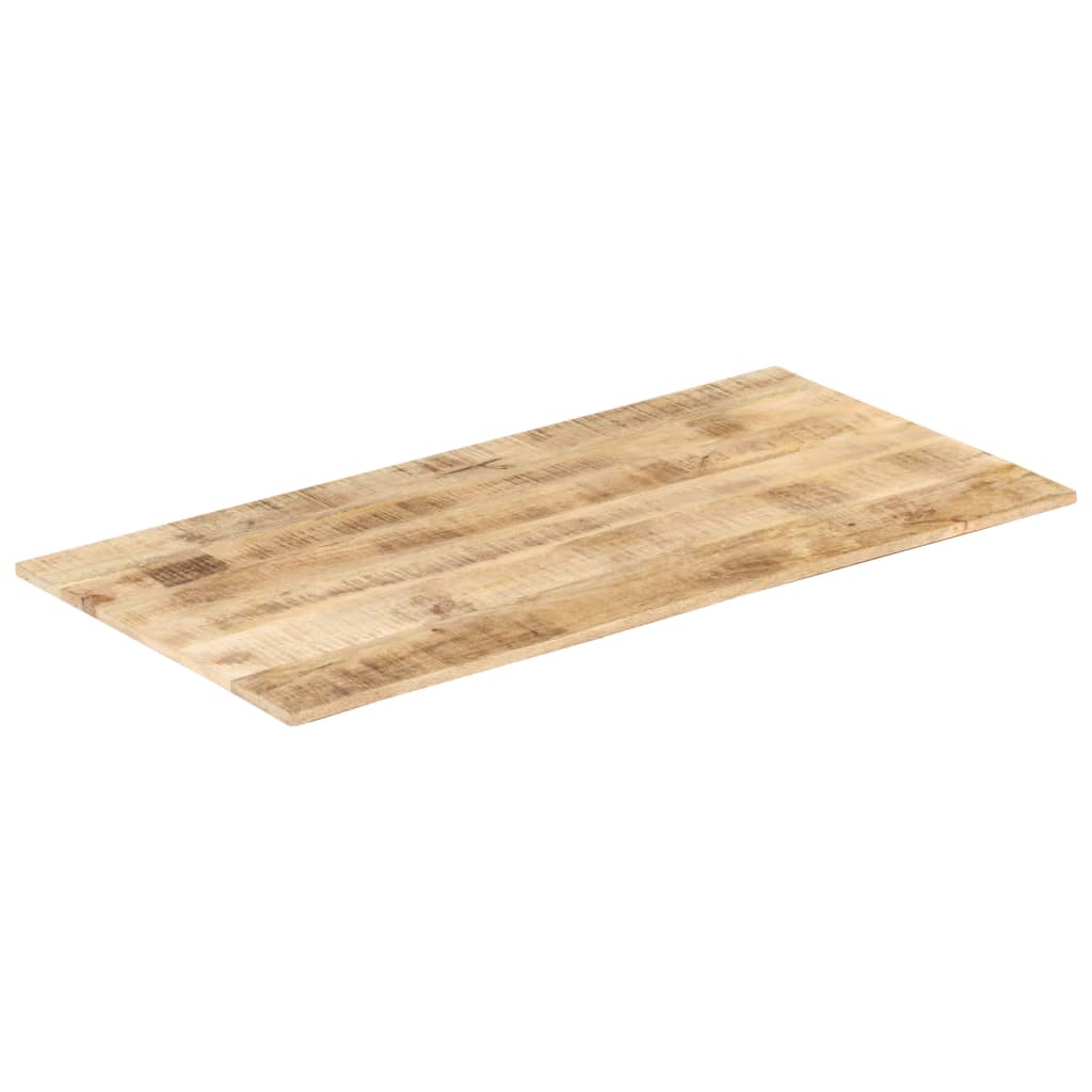vidaXL Tablero de mesa madera maciza de mango 15-16 mm 100x60 cm
