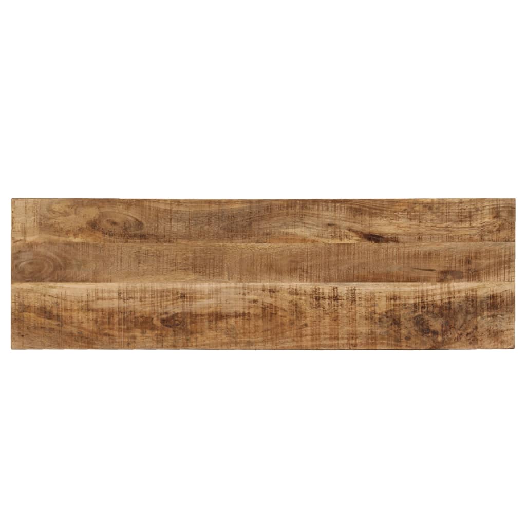 vidaXL Mesa consola de madera maciza de mango 118x35x76 cm
