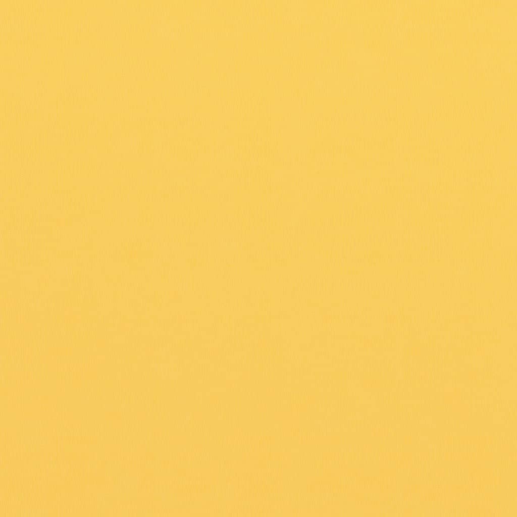 vidaXL Toldo para balcón tela oxford amarillo 90x500 cm