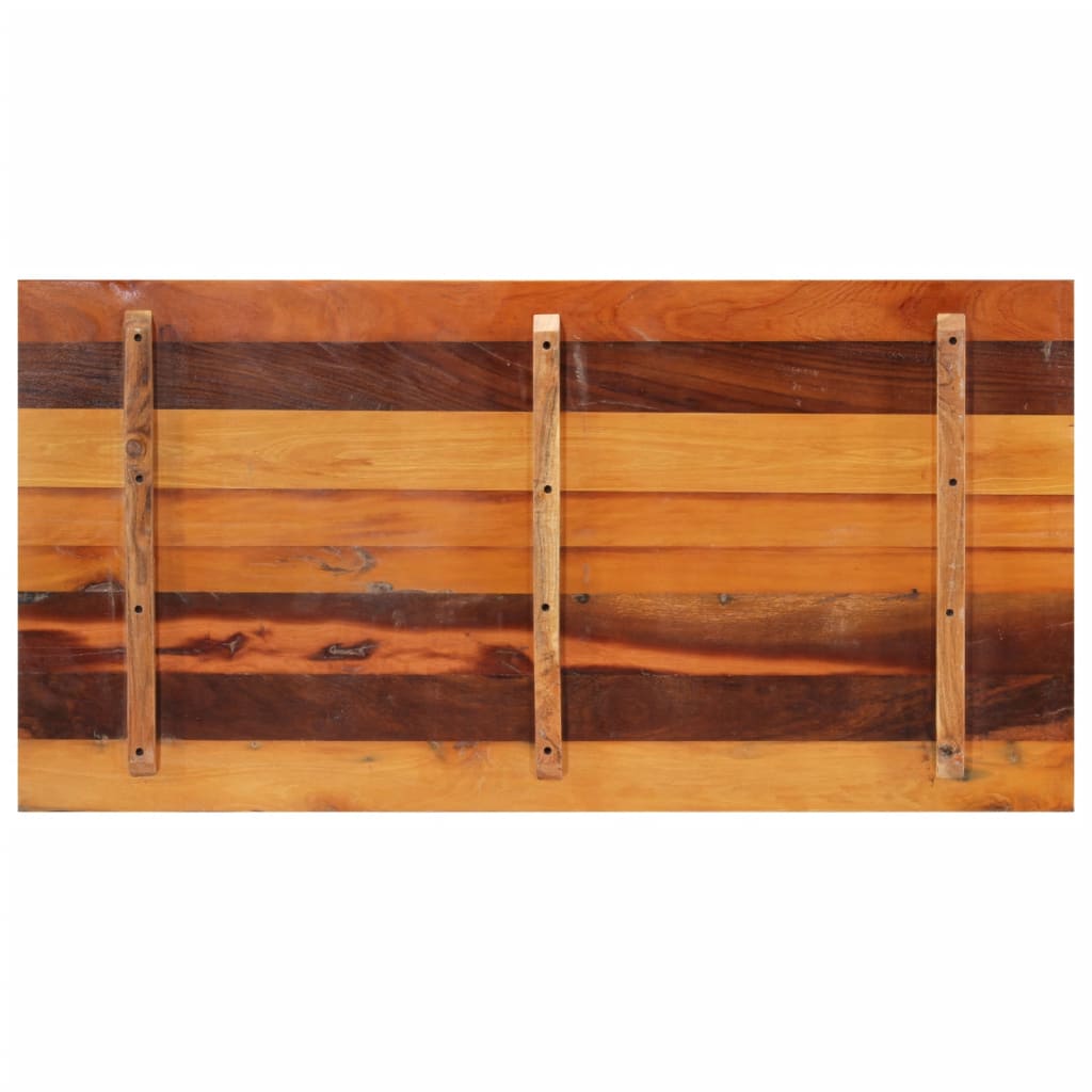 vidaXL Tablero de mesa rectangular madera maciza 60x120 cm 25-27 mm