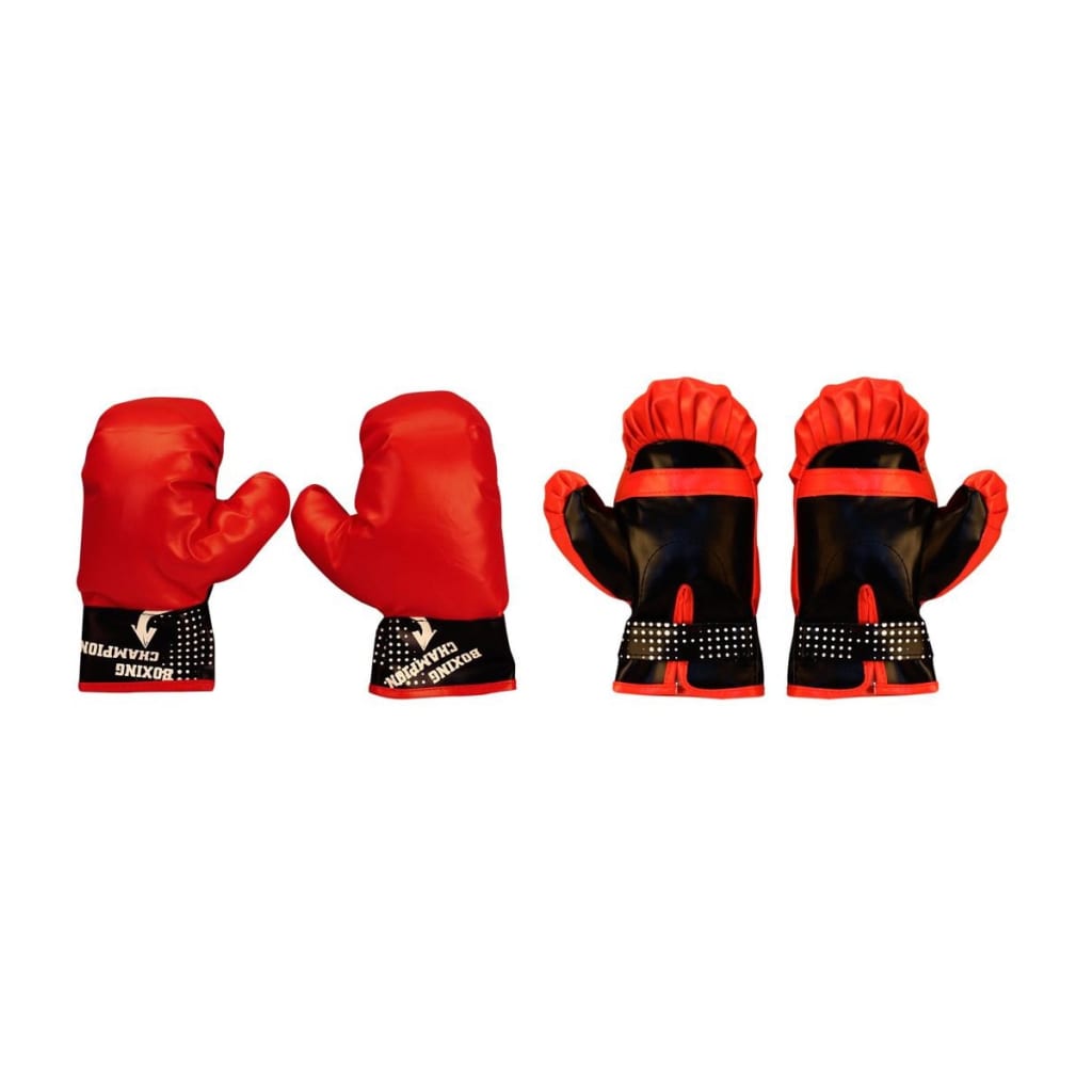 Punching-ball de boxeo para niños Avento 41BE, Negro / Rojo